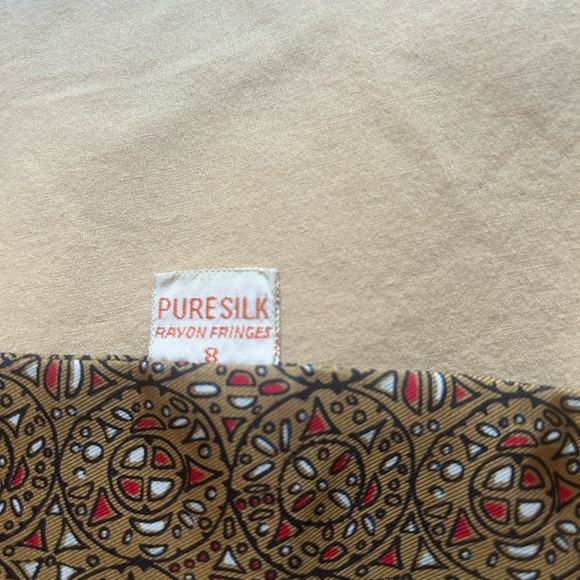Vintage Scarf by Cisco Pure Silk - Picture 5 of 5